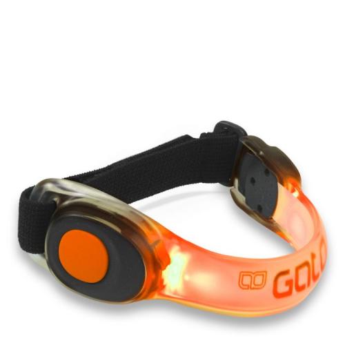 Gato Neon LED Armband Orange Sicherheitsleuchte